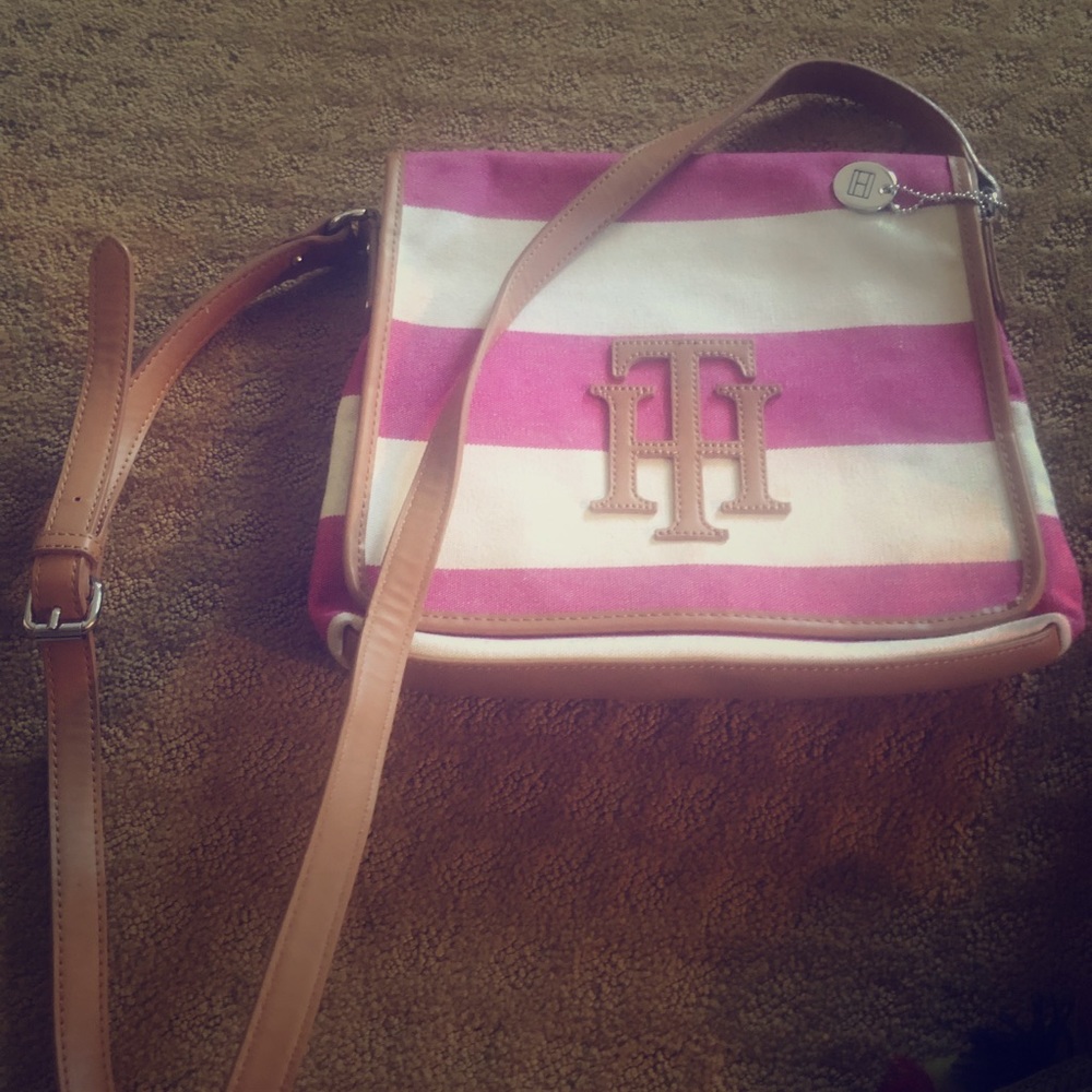 Tommy Hilfiger Crossbody pink white